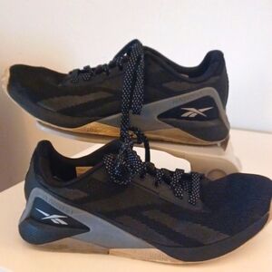 Reebok NANO.X1 Women's Court Training Sneaker Black Women's GUC 9.5